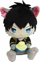 Amazon.co.jp: 銀魂 ネコシリーズ お座りぬいぐるみ 土方 : おもちゃ